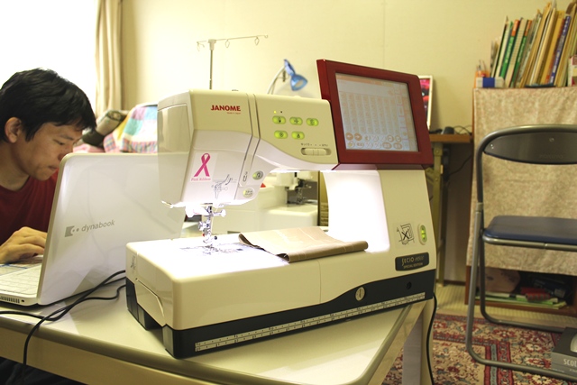 ハイレベル刺繍ミシン、セシオ11500が納入されました。 | NPO法人 
